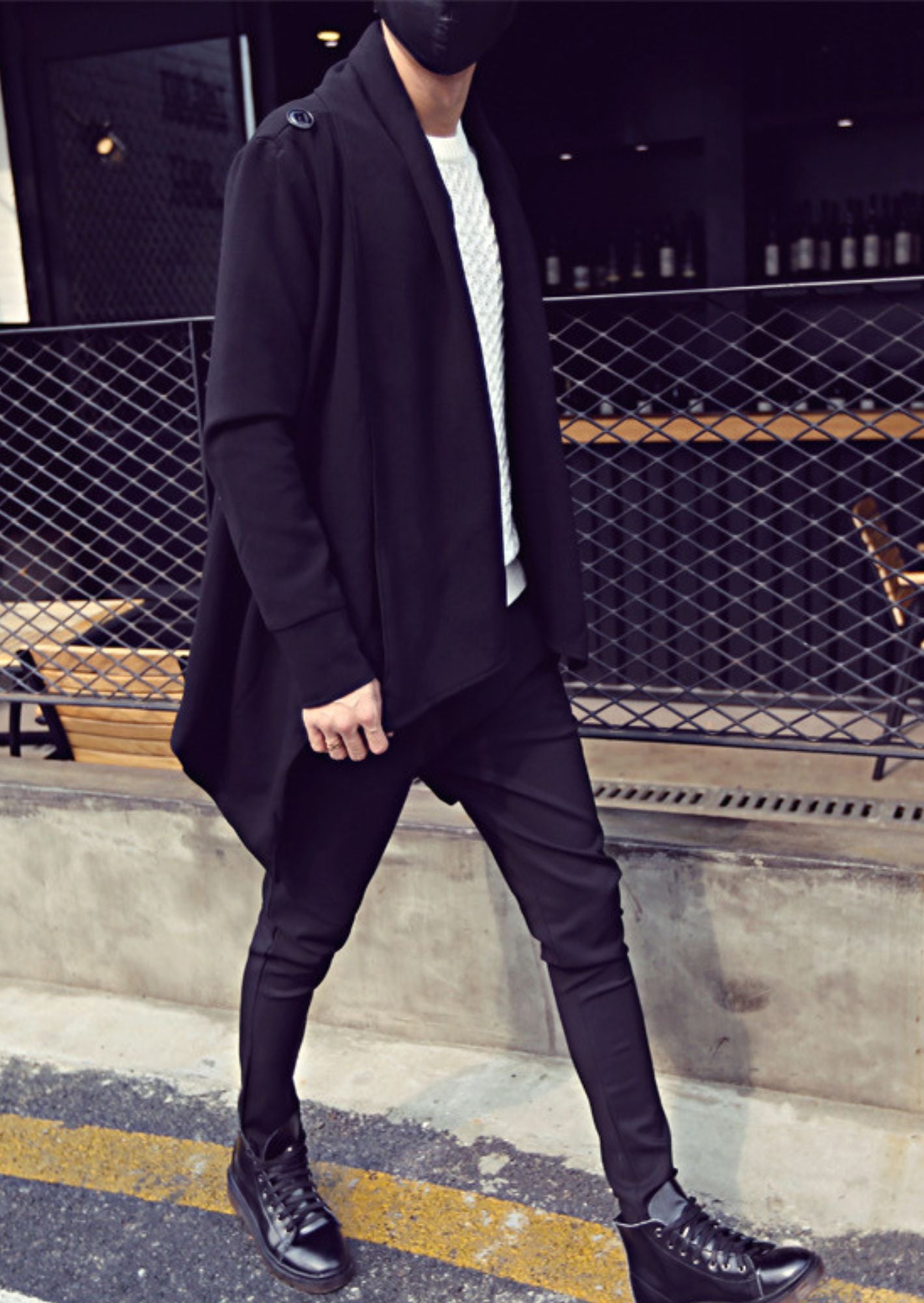 J-Drama Inspired Long Sleeve Cross Boarder Cardigan