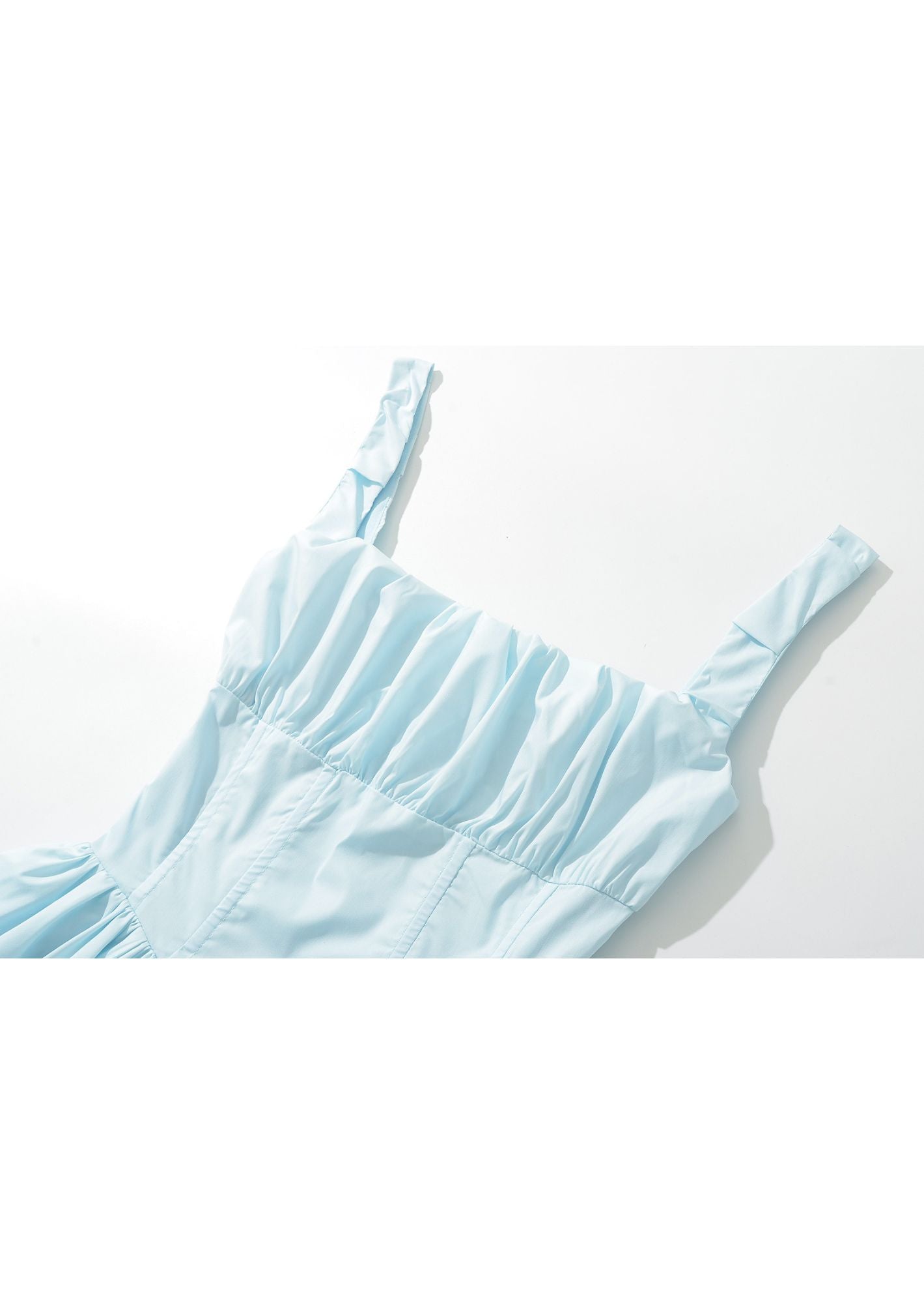 K-Drama Dream Meets K-Pop Darling Aesthetic — Bubble Hem Short Sleeve Dress - BASIC