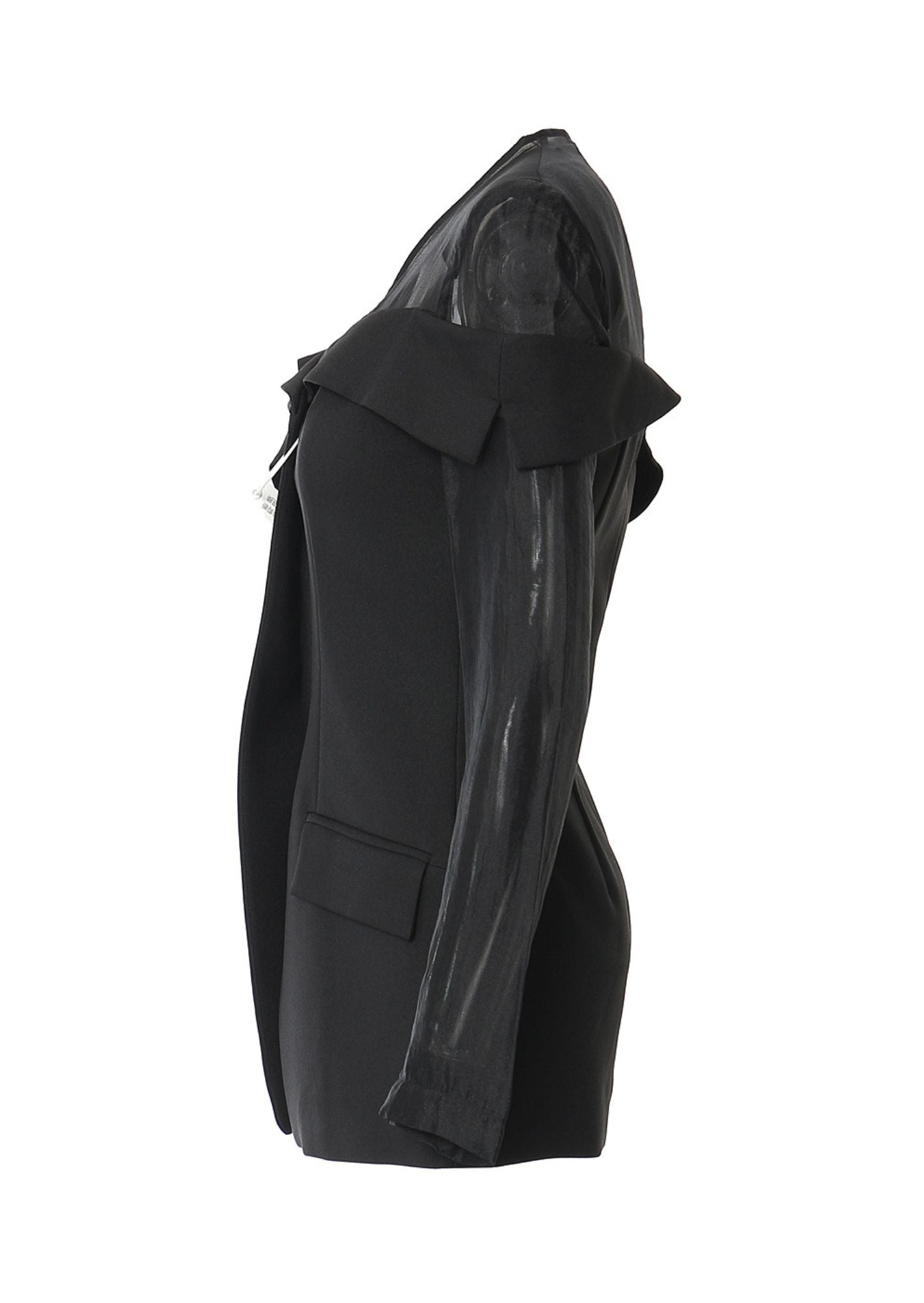 C-Drama Inspired Splicing Semi-Perspective Stylish  Suit Jacket