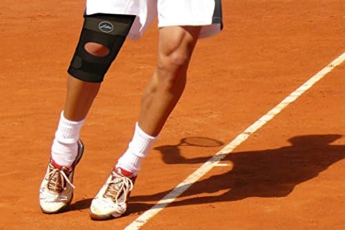 Dr. Arthritis Doctor Developed Premium Copper Lined Knee Support Brace  - Guaranteed Relief & Support for Knee Injuries and Other Knee Conditions (Black)