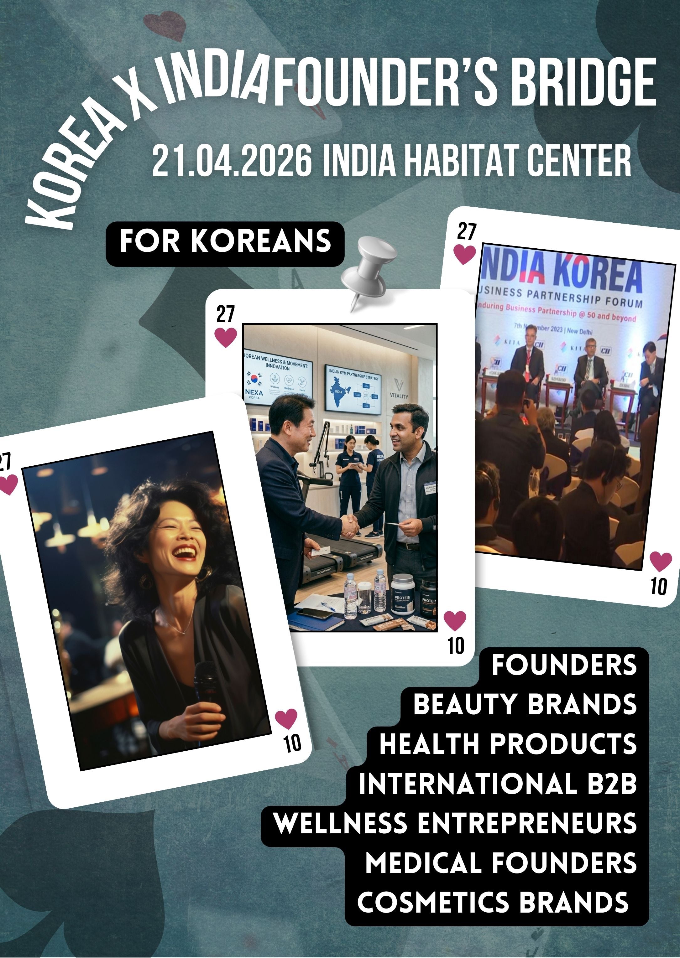 Korea - India Health and Beauty Showcase Event By Ivy & Prime - for Exhibitors