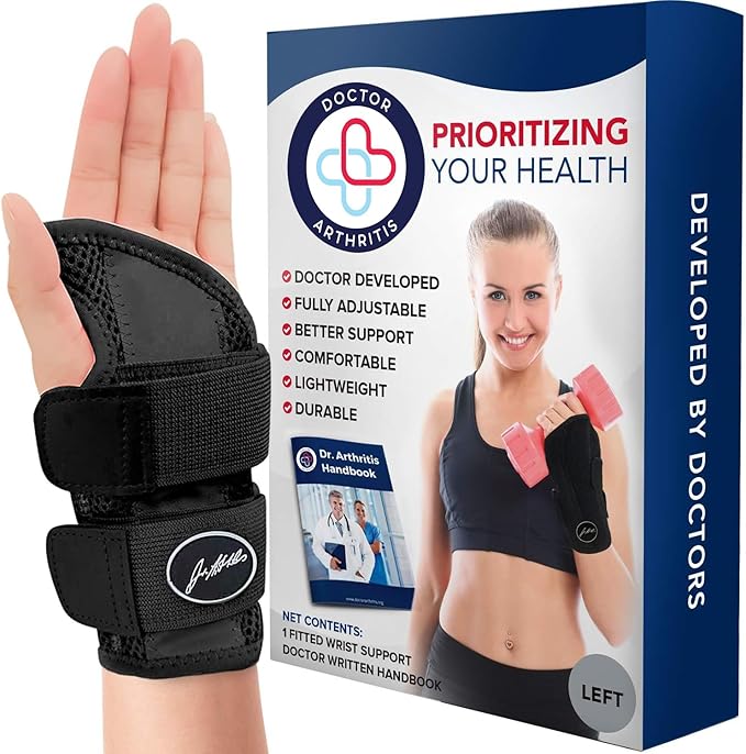 Dr. Arthritis Fitted Wrist Support / Wrist Brace/ Hand Support