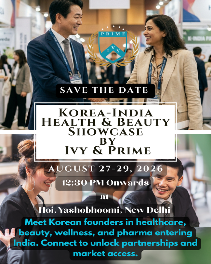 Korea - India Health and Beauty Showcase Event By Ivy & Prime - Showcased Buyer