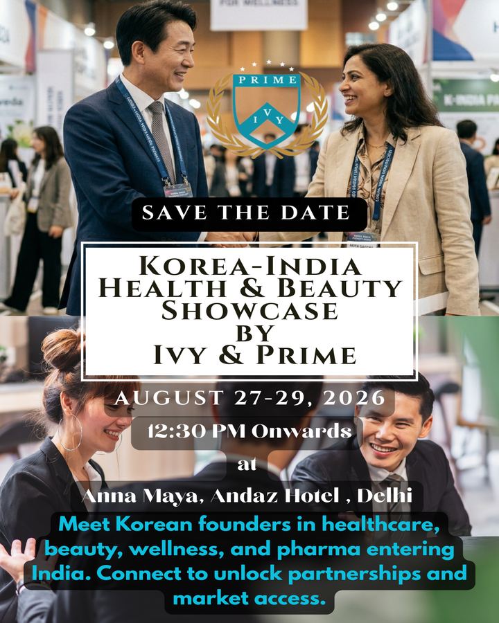 Korea - India Health and Beauty Showcase Event By Ivy & Prime - Showcased Buyer